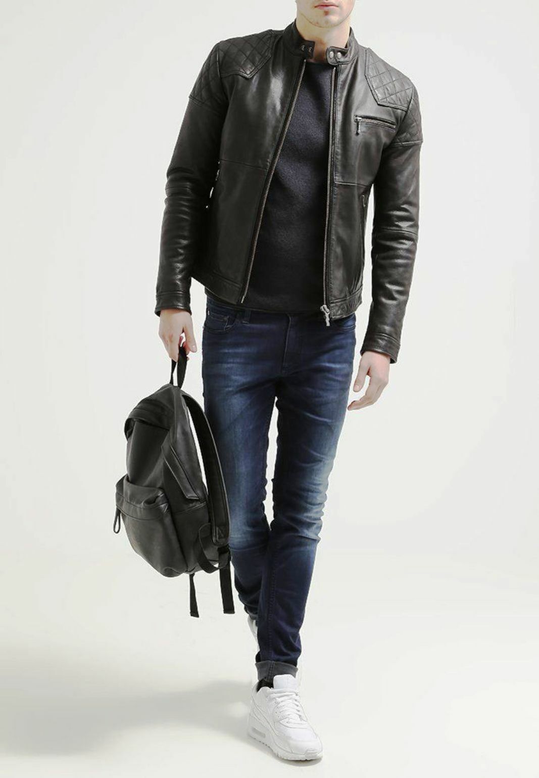 Men's Genuine Lambskin Leather Jacket