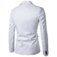 Lapel Blazer Nightclub Wear One Buttons Casual