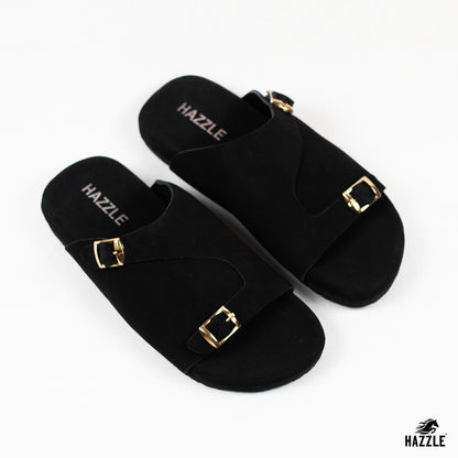 Suede Sandal - Double Belt Series