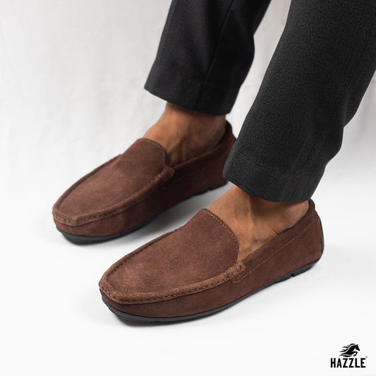 Suede Brown Loafer