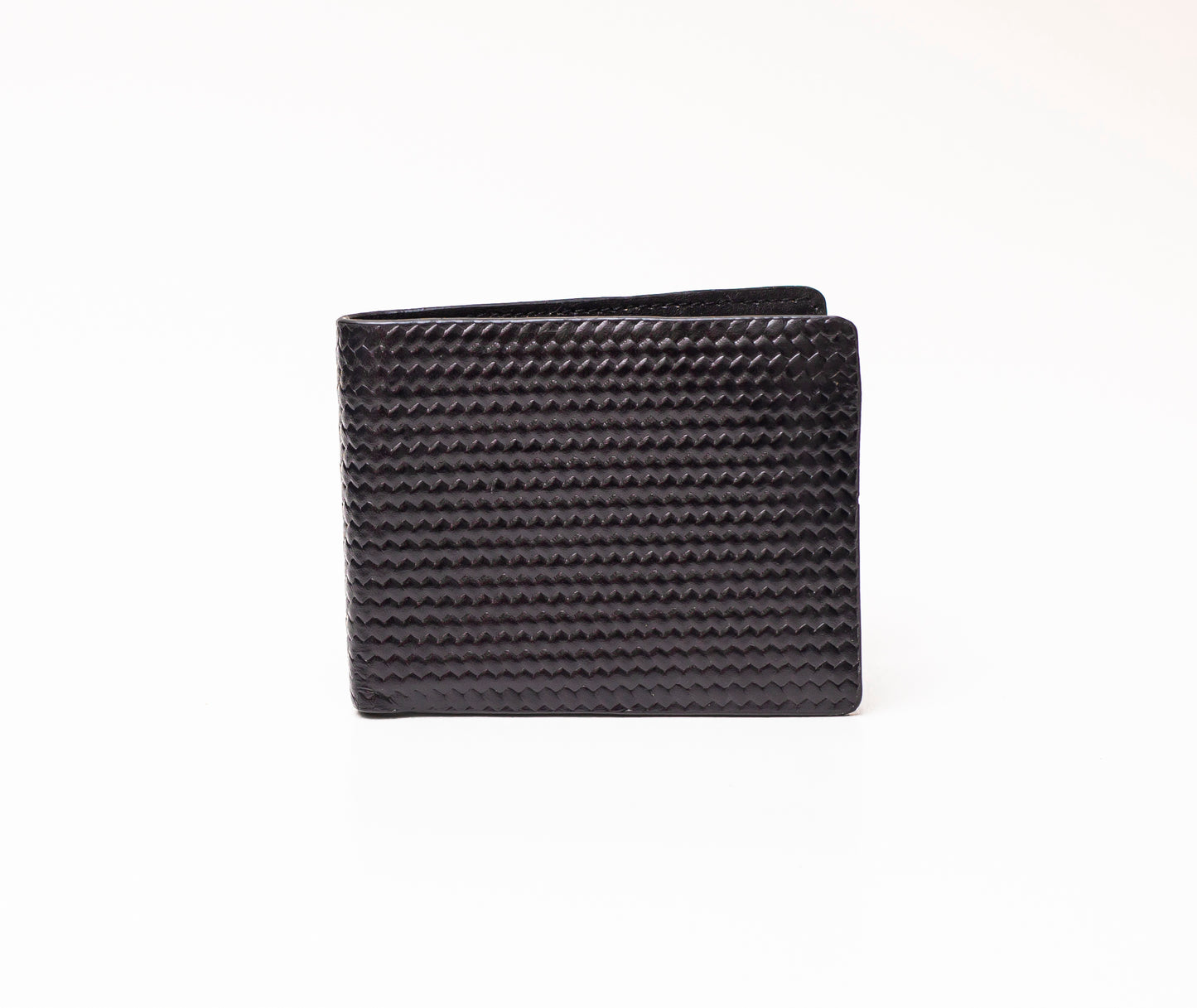 Braided Wallet Short - Black