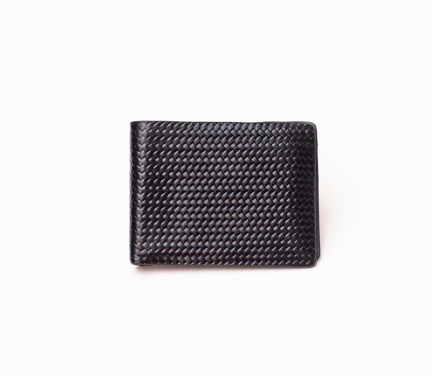 Braided Wallet Short - Black