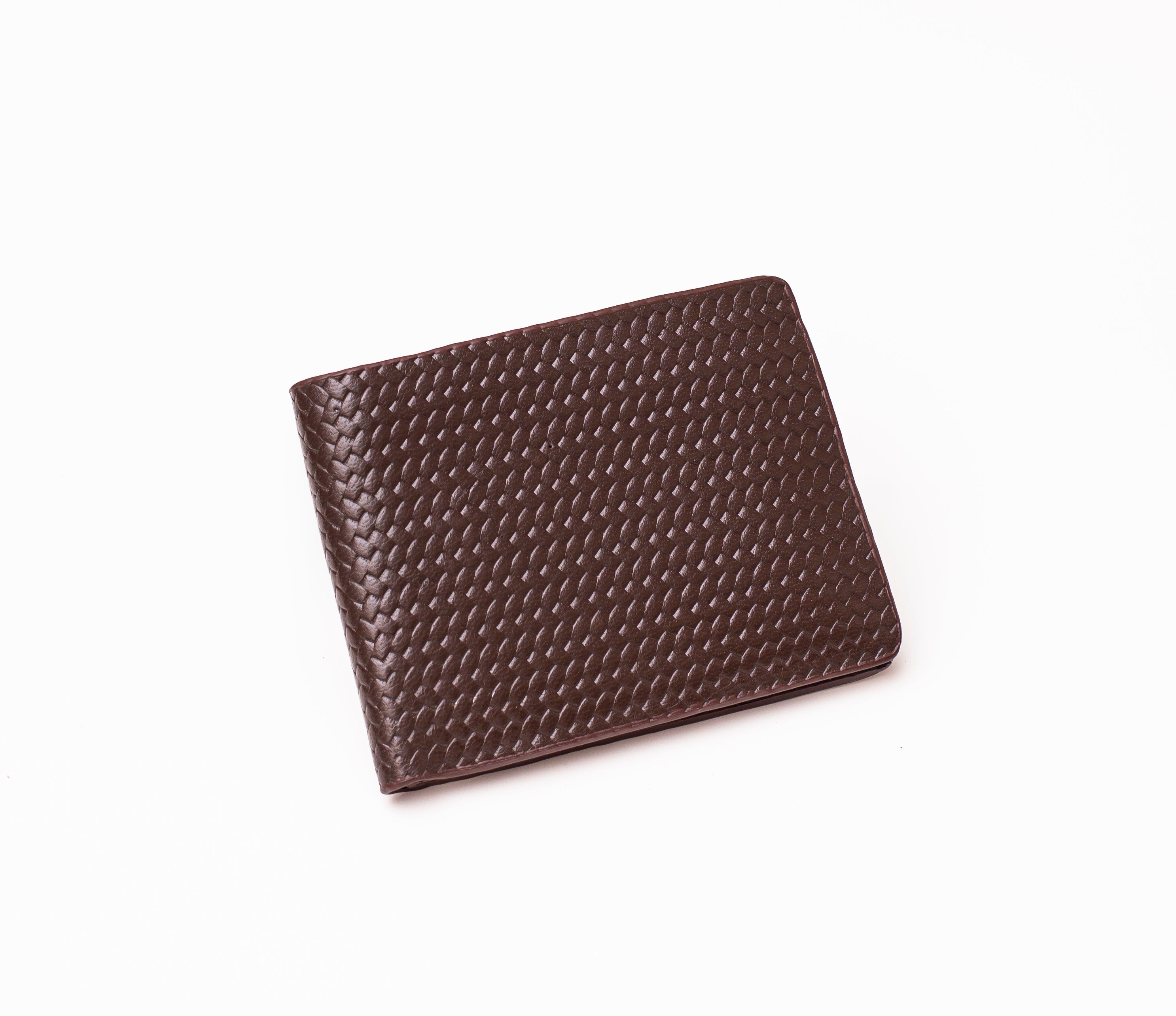 Braided Wallet Short - Chocolate