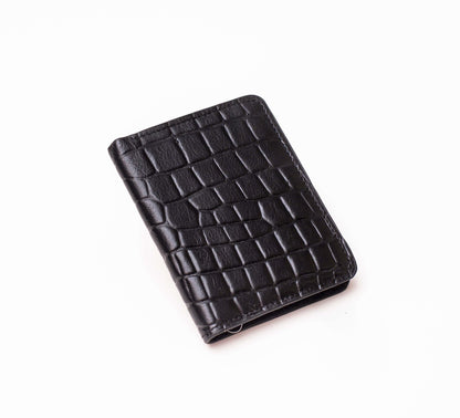 Alligator Wallet - Black
