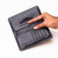 Braided Wallet Long - Black