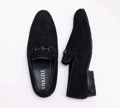 Suede V - Black